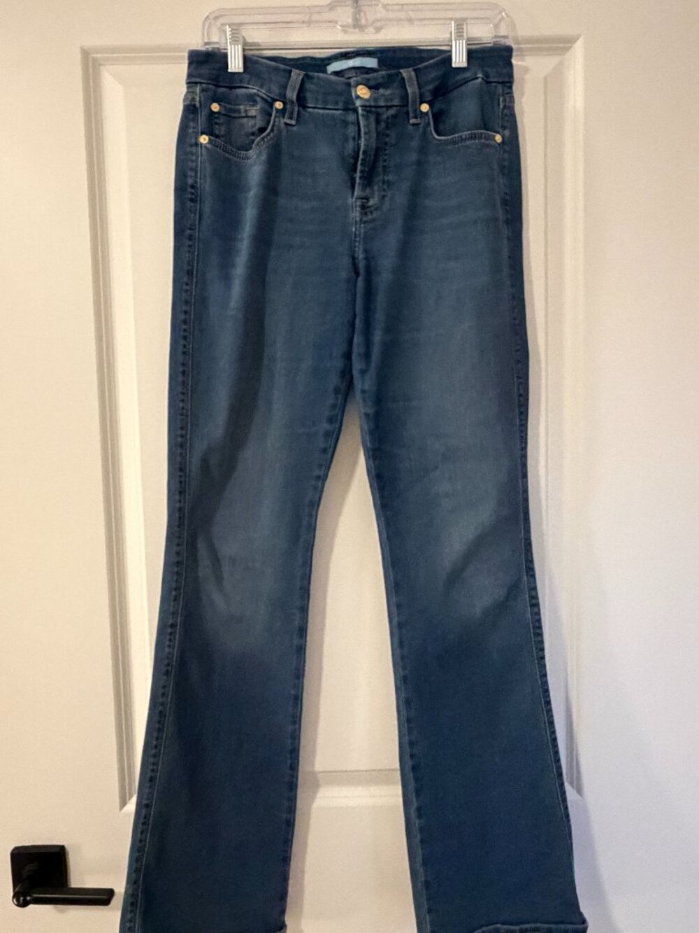 7 For All Mankind A Pocket Bootcut Jeans Size 29 Medium Wash